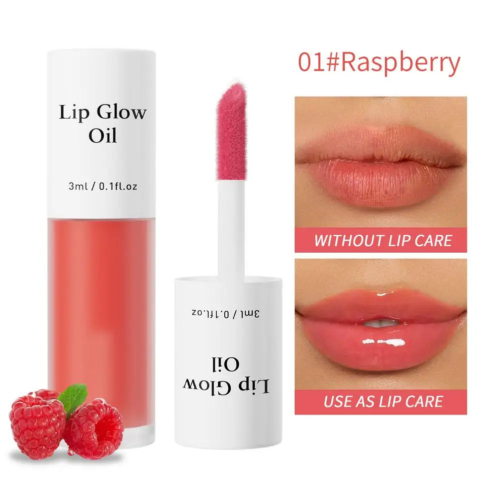 Hello Kiss Plump and Moisturize Your Lips with Lip Nourishing Dry and Cracked Lips for Women Crystal Jelly Moisturizing Lip Oil